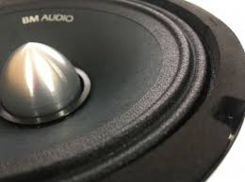 Boschmann MW-699 EXP1 165mm 6.5 Inch Midrange Stage Speaker, 105W RMS, 300W Peak, 4 Ohm, Titanium Phase Plug, Fiber Composite Cone, 100dB Sensitivity