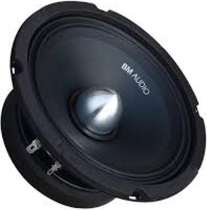 Boschmann MW-699 EXP1 165mm 6.5 Inch Midrange Stage Speaker, 105W RMS, 300W Peak, 4 Ohm, Titanium Phase Plug, Fiber Composite Cone, 100dB Sensitivity