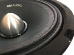 Boschmann MW-699 EXP1 165mm 6.5 Inch Midrange Stage Speaker, 105W RMS, 300W Peak, 4 Ohm, Titanium Phase Plug, Fiber Composite Cone, 100dB Sensitivity