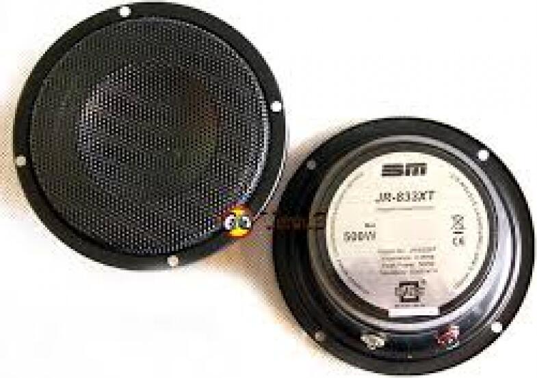 Boschmann JR-833XT Sistem Audio Auto Component 3-Cai, Putere Max 500W, Nominală 180W, Woofer 200mm, Midrange 100mm, Tweeter 55mm Pivotant, Crossover Extern, 4 Ohm