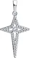 Bijuterie SOKOLOV 94032668 pentru femei, Argint 925, Placare Rodiu, 35 Pietre Cubic Zirconia Incolori Rotunde, Colectia SKLV, 29x15x4 mm