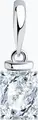 Inel SOKOLOV 94031755 pentru femei, argint 925 placat cu rodiu, zirconiu cubic colorless octogonal 2.526 ct, piatra 8x6 mm, 1.2 g