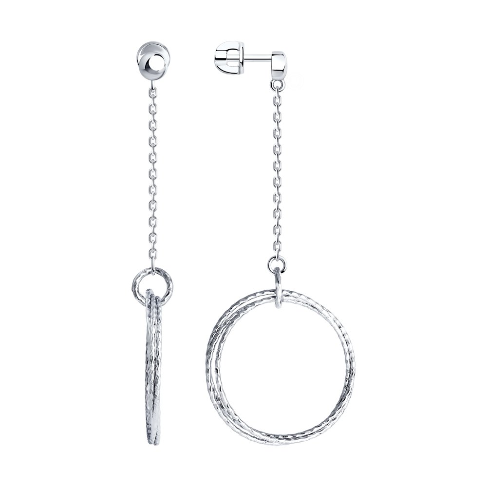 Серьги из серебра