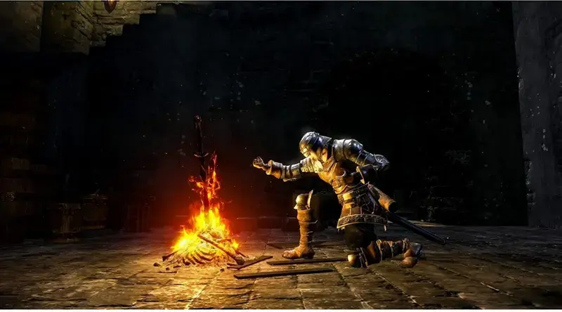 Bandai Namco Dark Souls Trilogy pentru PlayStation 4 - Colectie Disc Fizic cu Remastered, Scholar of the First Sin, Dark Souls III si toate DLC-urile
