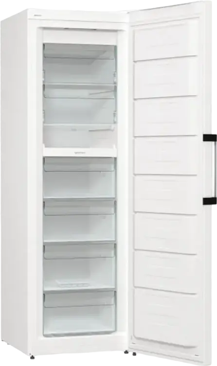 Gorenje FN619EAW6 Upright Freezer, No Frost, 280L Net Volume, Inverter Technology, LED Touch Display, EasyTray, White, 185x59.5x66.3 cm