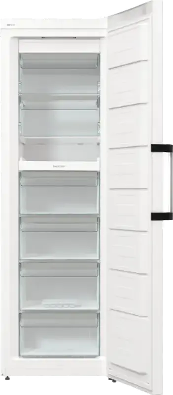 Gorenje FN619EAW6 Upright Freezer, No Frost, 280L Net Volume, Inverter Technology, LED Touch Display, EasyTray, White, 185x59.5x66.3 cm