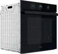 Cuptor Electric Incorporabil Whirlpool OMR58HU1B, Capacitate 71L, Clasa Energetica A+, Tehnologie Cook3, Convecție Forțată, Ghidaje Telescopice, Negru