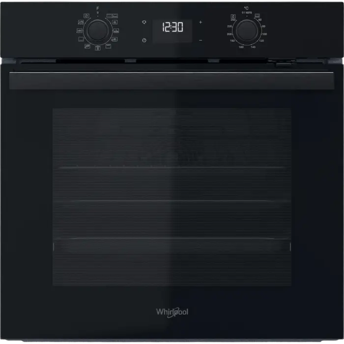 Cuptor Electric Incorporabil Whirlpool OMR58HU1B, Capacitate 71L, Clasa Energetica A+, Tehnologie Cook3, Convecție Forțată, Ghidaje Telescopice, Negru