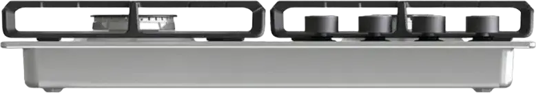 Gorenje GW 642 ABX Built-in Gas Hob, 4 Burners with Wok, Stainless Steel 304 Surface, Cast Iron ProGrids, BigSurface, One-hand Ignition, Inox, 60x52 cm