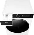 Hisense WF5I1045BWQ Front-Loading Washing Machine, 10.5kg Capacity, 1400 rpm, Energy Class A, Auto Dosing, Steam Function, Wi-Fi ConnectLife, White