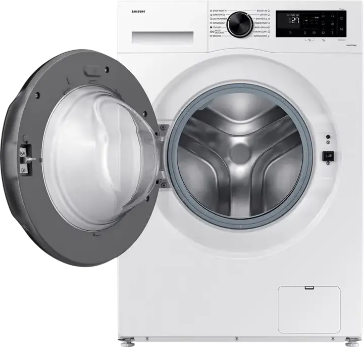 Стиральная машина Samsung WW11DG5B2FAELE с фронтальной загрузкой, 11 кг, класс энергопотребления A, 1400 об/мин, Digital Inverter, SmartThings, белая