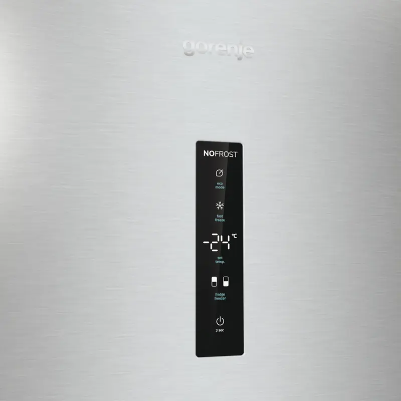Frigider Gorenje NRK619CA2XL4, Oțel inoxidabil