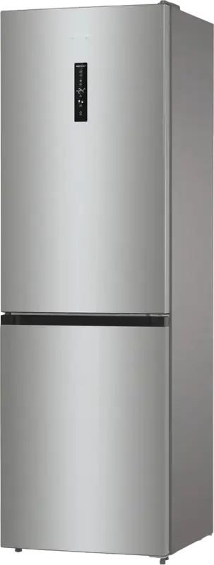 Холодильник Gorenje NRK619CA2XL4 с системой No Frost MultiFlow 360°, инверторный компрессор, объем 300 л, цвет нержавеющая сталь, 185x60x59.2 см