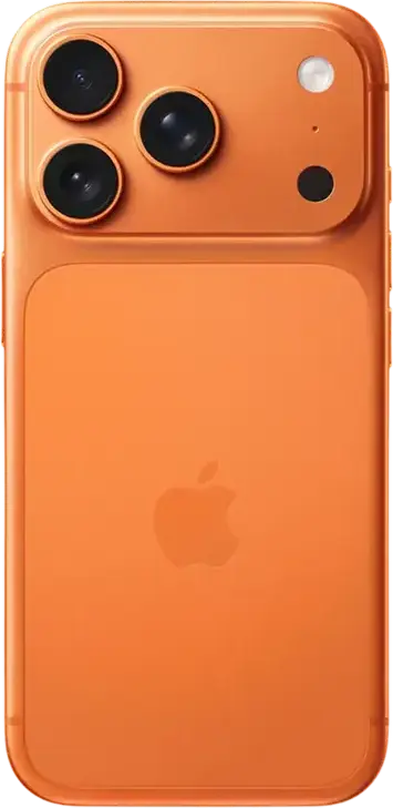 Apple iPhone 17 Pro Max 6.9" Super Retina XDR OLED 120Hz, Procesor A19 Pro, 12GB RAM, 256GB, Cosmic Orange, Cameră Triplă 48MP, LiDAR, 5G, Wi-Fi 7, iOS 26, USB-C, IP68