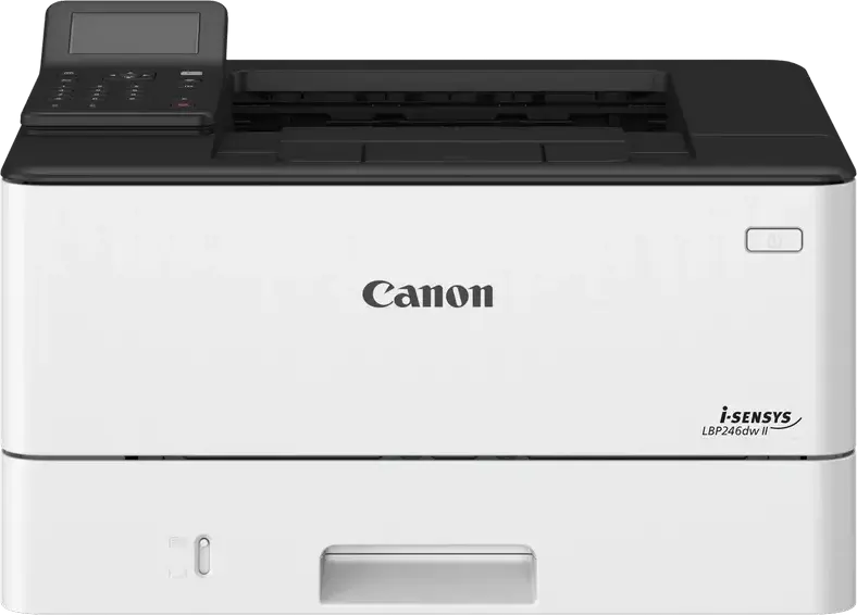 Canon i-SENSYS LBP246dw II Monochrome Laser Printer, 40 ppm, Duplex, Wireless, 1GB RAM, 1200x1200 dpi, White
