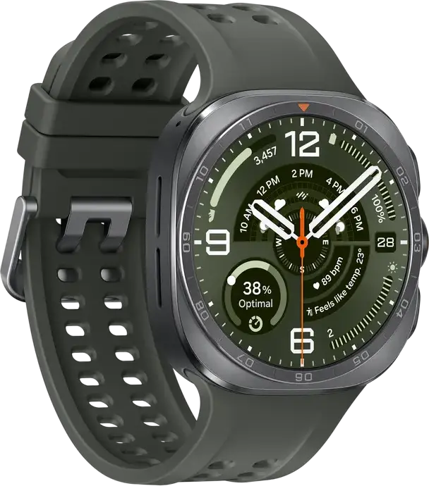 Samsung Galaxy Watch Ultra 2 Smartwatch, 47mm Titanium Case, Silver, 1.52" Super AMOLED, Snapdragon Wear Elite, 64GB, 800mAh, 10 ATM, IP69K, Wear OS 7, LTE