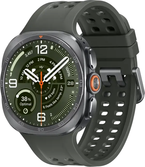 Samsung Galaxy Watch Ultra 2 Smartwatch, 47mm Titanium Case, Silver, 1.52" Super AMOLED, Snapdragon Wear Elite, 64GB, 800mAh, 10 ATM, IP69K, Wear OS 7, LTE