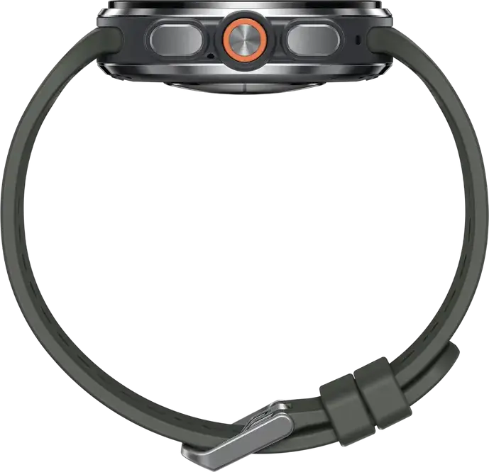 Samsung Galaxy Watch Ultra 2 Smartwatch, 47mm Titanium Case, Silver, 1.52" Super AMOLED, Snapdragon Wear Elite, 64GB, 800mAh, 10 ATM, IP69K, Wear OS 7, LTE