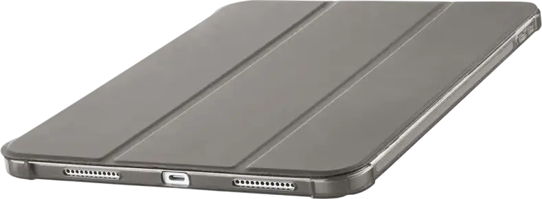 Чехол Cellularline Folio для Apple iPad 10.9 10-го поколения 2022 и iPad 11 A16, из искусственной кожи, полужесткий корпус, автосон, держатель для стилуса, Цвет: серый