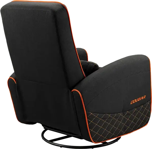 Scaun Gaming Cougar FIDOM, Imitație de in, Negru | Portocaliu