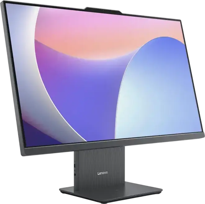 PC All-in-One Lenovo IdeaCentre AIO 3 27IRH9, Intel Core i5-13420H, 16GB RAM DDR5, SSD 512GB, Ecran 27" FHD IPS 100Hz, Luna Grey, Tastatură și Mouse incluse