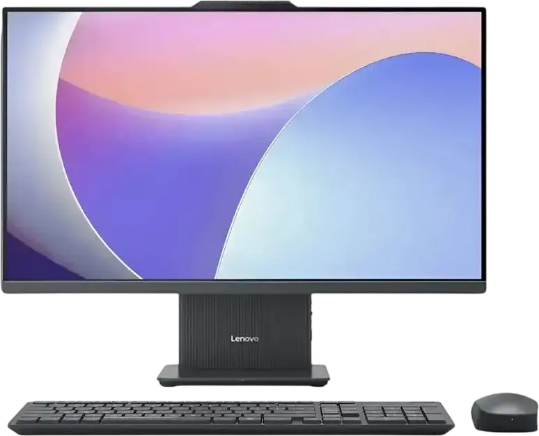 PC All-in-One Lenovo IdeaCentre AIO 3 27IRH9, Intel Core i5-13420H, 16GB RAM DDR5, SSD 512GB, Ecran 27" FHD IPS 100Hz, Luna Grey, Tastatură și Mouse incluse