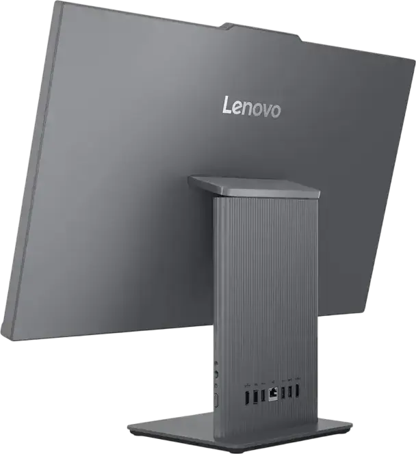 PC All-in-One Lenovo IdeaCentre AIO 3 27IRH9, Intel Core i5-13420H, 16GB RAM DDR5, SSD 512GB, Ecran 27" FHD IPS 100Hz, Luna Grey, Tastatură și Mouse incluse