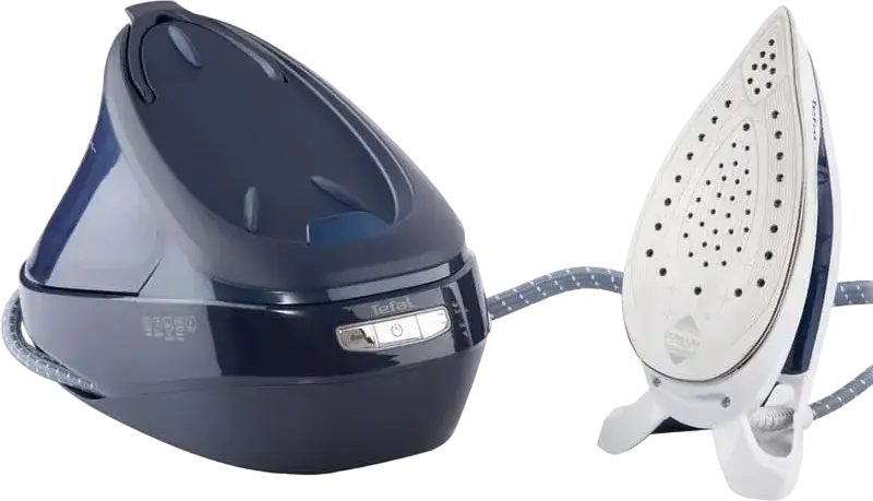 Tefal Pro Express Ultimate II GV9720E0 Steam Generator Iron, 3000W, 8 bar Pressure, 590g/min Steam Boost, Durilium AirGlide Autoclean Soleplate, Blue