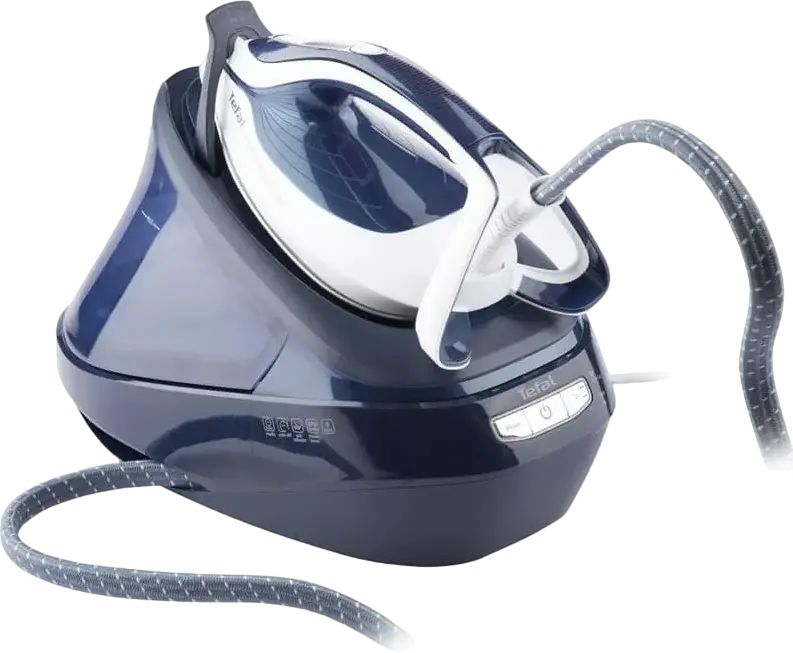 Tefal Pro Express Ultimate II GV9720E0 Steam Generator Iron, 3000W, 8 bar Pressure, 590g/min Steam Boost, Durilium AirGlide Autoclean Soleplate, Blue
