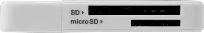 Transcend TS-RDF5 USB 3.1 Gen 1 Card Reader, SD/microSD UHS-I Support, USB Type-A Interface, Compact Memory Card Adapter with LED Indicator