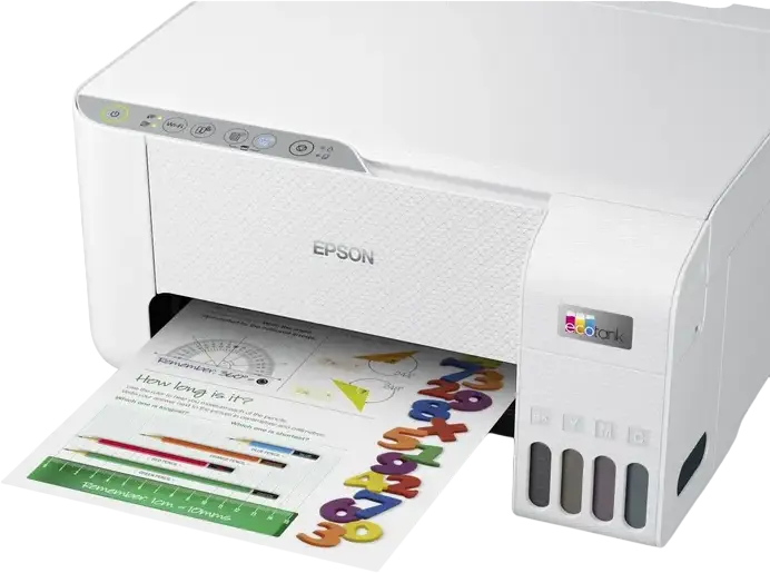 Imprimanta Multifunctionala Inkjet Epson EcoTank L3256 - Printare, Scanare, Copiere, WiFi, Wi-Fi Direct, Rezolutie 5760x1440 DPI, Albă