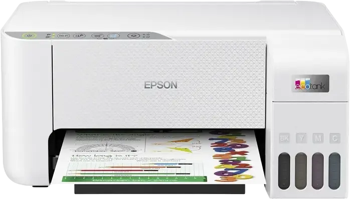 Imprimanta Multifunctionala Inkjet Epson EcoTank L3256 - Printare, Scanare, Copiere, WiFi, Wi-Fi Direct, Rezolutie 5760x1440 DPI, Albă