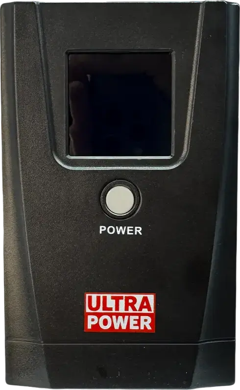 UPS  Ultra Power  650VA//360W (3 steps of AVR, CPU controlled) metal case, LCD display