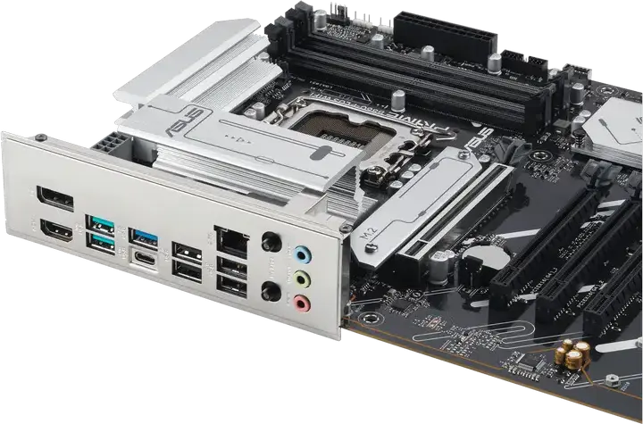 Placa de bază ASUS PRIME B860-PLUS WIFI LGA1851 Intel B860 ATX pentru Core Ultra Series 2, DDR5 8666+ MT/s, PCIe 5.0, Wi-Fi 6E, Bluetooth 5.3, Ethernet 2.5Gb