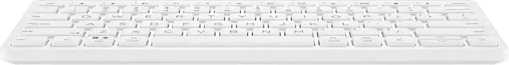 HP 350 Compact Multi-Device Wireless Keyboard, Bluetooth 5.2, Membrane, Up to 3 Devices Switching, Multimedia & Shortcut Keys, Windows macOS ChromeOS iPadOS