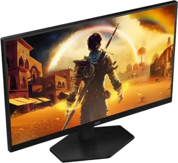 Monitor Gaming AOC Q27G42XNE 27", WQHD 2560x1440 Fast VA, Rata de Refresh 180Hz, Timp Raspuns 0.5ms MPRT, HDR10, FreeSync, HDMI, DisplayPort, Negru