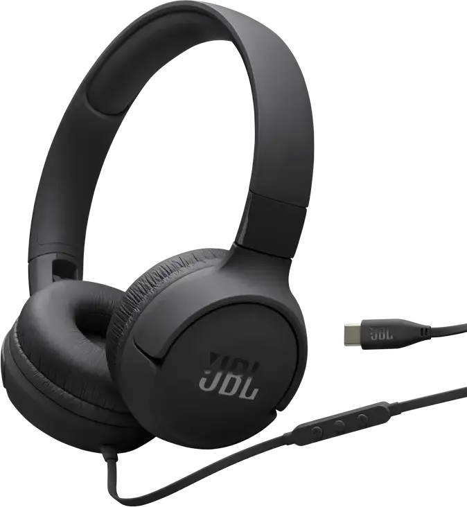 Căști JBL Tune 520C, Negru