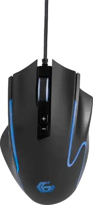 Gembird RAGNAR-RX300 Wired Gaming Mouse, Optical Sensor up to 12000 DPI, 8 Programmable Buttons, RGB Backlighting, Braided Cable, Black