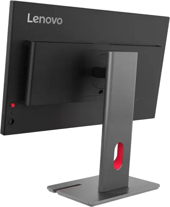 Монитор Lenovo ThinkVision P24QD-40 23.8" WQHD IPS, 2560x1440, 120Гц, USB-C PD 140Вт, KVM-переключатель, Ethernet 2.5GbE, HDR10, sRGB 99%, регулируемая подставка