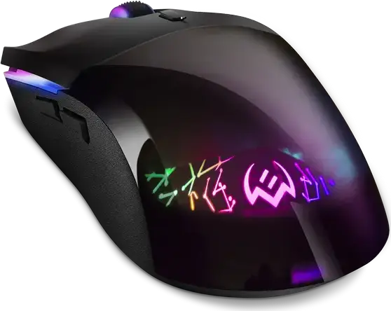SVEN RX-G800 Wired Gaming Mouse, Optical Sensor 200-7200 DPI, 6 Programmable Buttons with Macros, RGB Backlight, Braided Cable, Windows Compatible