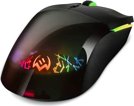 SVEN RX-G800 Wired Gaming Mouse, Optical Sensor 200-7200 DPI, 6 Programmable Buttons with Macros, RGB Backlight, Braided Cable, Windows Compatible