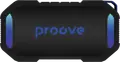 Proove Black Rock Portable Bluetooth 5.3 Speaker, 10W RMS, IPX7 Waterproof, RGB Lighting, TWS, Built-in Magnet, App Control, 2000mAh Battery