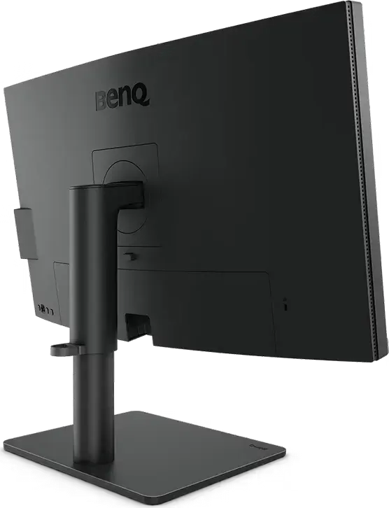 Monitor BenQ PD2706U 27 inch 4K UHD IPS, 3840x2160, HDR10, 95% P3, USB-C 90W Power Delivery, KVM Switch, Pantone Validated, Hotkey Puck G2, Gri