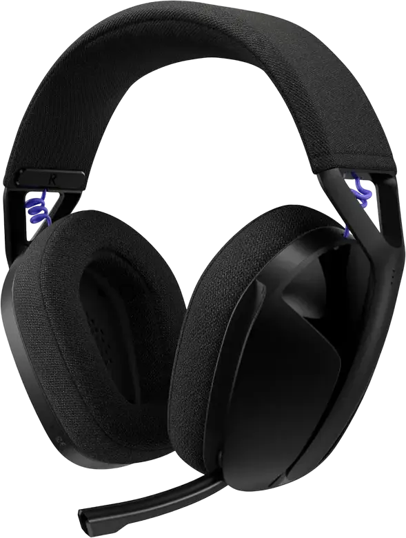 Logitech G321 Lightspeed Wireless Gaming Headset, Black, 2.4 GHz LIGHTSPEED & Bluetooth 5.2, 40mm Drivers, Flip-to-Mute Mic, 20h Battery, Over-Ear Stereo