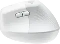 Logitech Lift Vertical Ergonomic Wireless Mouse 910-006475, Right-Handed for Small to Medium Hands, 400-4000 DPI, Bluetooth & Logi Bolt USB, Off-white
