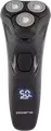 Электробритва Polaris PMR0415R роторная, 3 плавающие головки с лезвиями PRO 5, 4D контур лица, влажное и сухое бритье, триммер, аккумулятор Li-Ion, черный