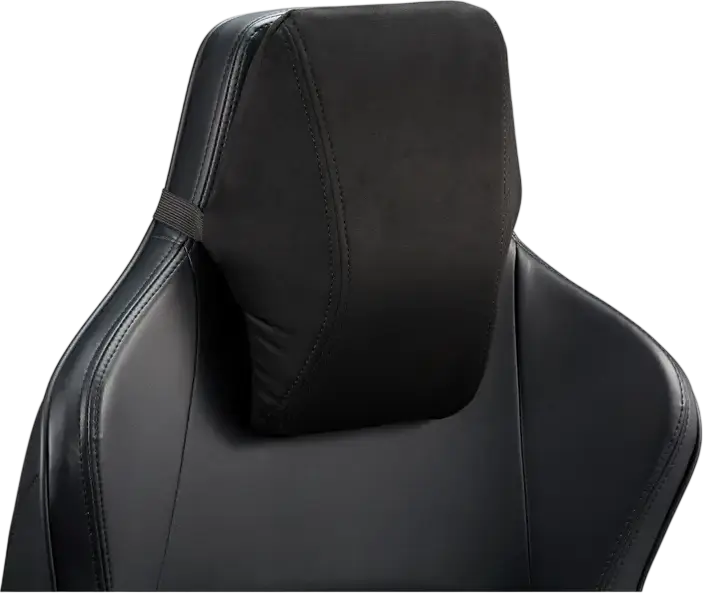 Lumi CH06-39 Gaming Chair, Ergonomic Fabric and PU Leather, 4D Adjustable Armrests, Class 4 Gas Lift, Steel Frame, Metal Base, Max Load 150kg, Black