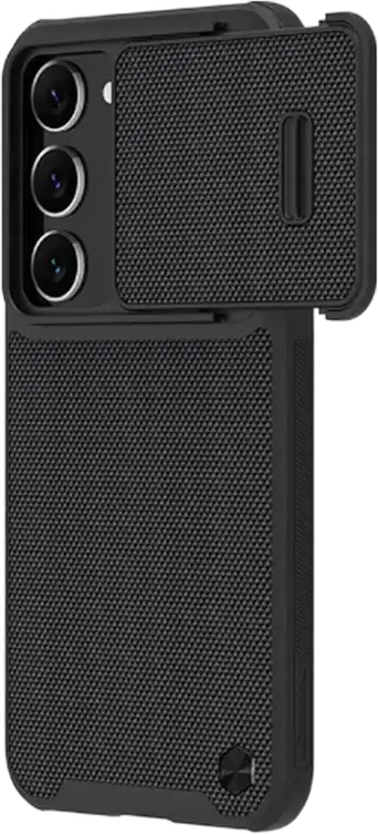 Nillkin Textured Case S for Samsung Galaxy S23+, Shockproof Hard PC & TPU Cover with Sliding Camera Protection, Anti-Slip Grip and Airbag Corners