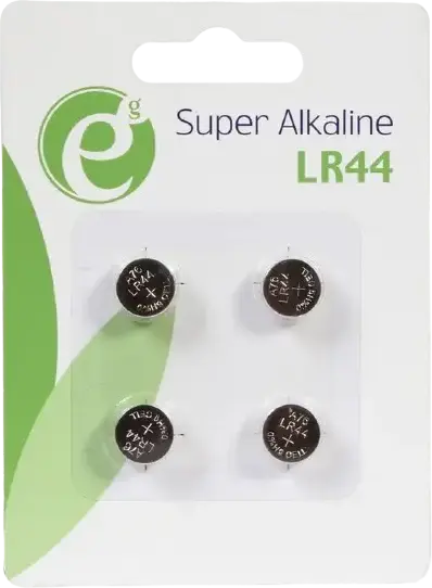 Energenie LR44 Alkaline Batteries 1.5V AG13 A76 Zinc-Manganese Oxide Cells for Calculators, Watches, Toys and Remote Controls
