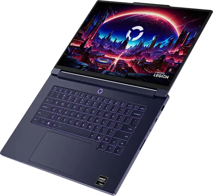 Laptop Lenovo Legion 7 15ASH11, 15.3" WQXGA OLED 165Hz, AMD Ryzen AI Max+ 388, 32GB LPDDR5X, 1TB SSD, Radeon 8060S, Carcasă Aluminiu, Wi-Fi 7, Fără SO
